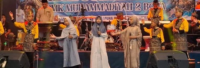 Penampilan Memukau! Grup Rebana SD Muhammadiyah Boja Semarakkan Syawalan