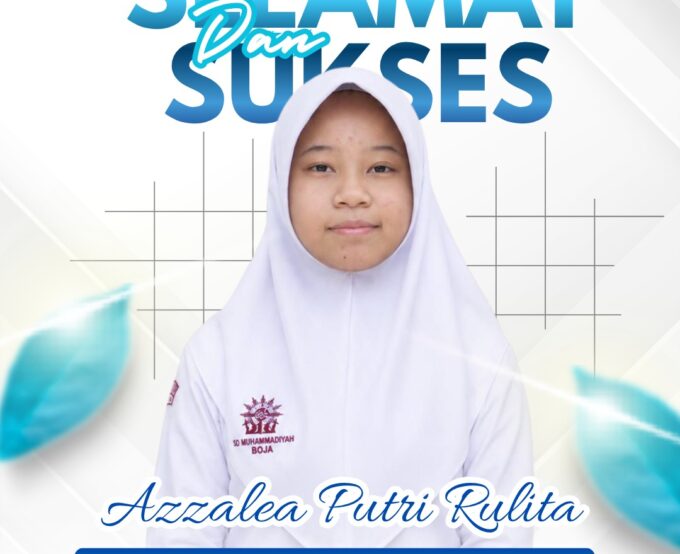 Azzalea Siswi SD Muhammadiyah Boja Lolos OSN IPS Tingkat Provinsi Jawa Tengah 2026